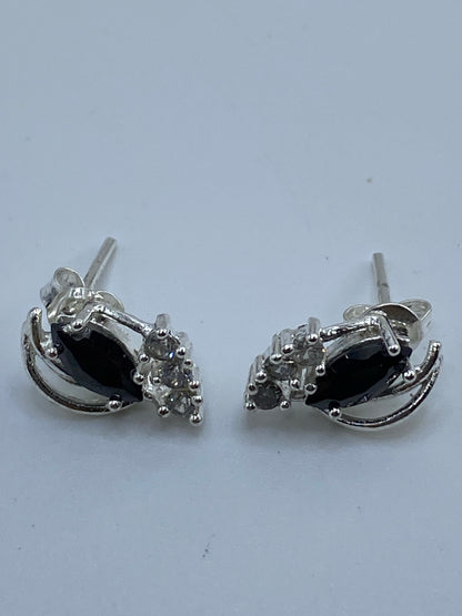 Aretes de Plata Óñix y Micro-Circonia — Taxco 925 — foto 5