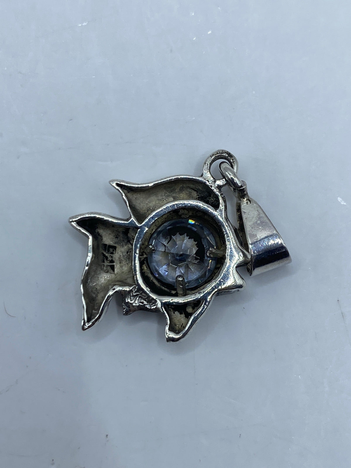 Dije de Plata 925 con Circonia Blanca — Taxco — foto 5
