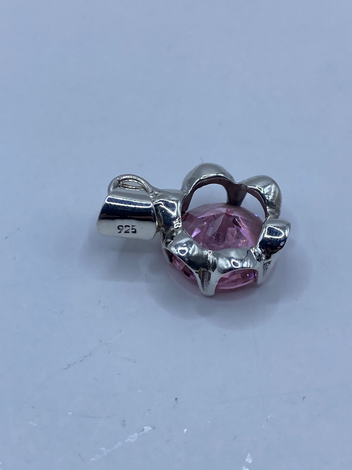 Dije Plata 925 con Circonia Rosa — Taxco — foto 5