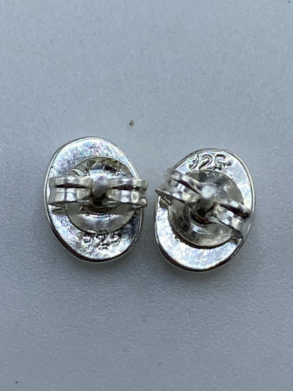 Aretes de Plata con Ópalo de Fuego Verde — Taxco 925 — foto 5