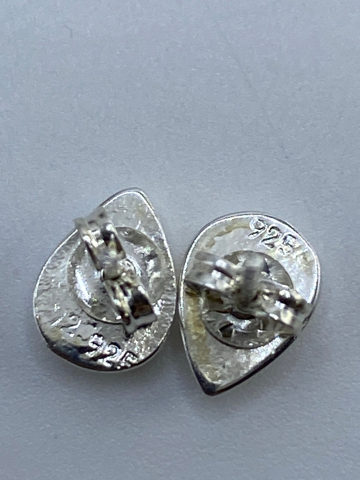 Aretes de Plata Ópalo de Fuego Naranja — Taxco 925 — foto 6