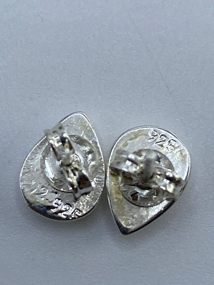 Aretes de Plata Ópalo de Fuego Naranja — Taxco 925 — foto 6