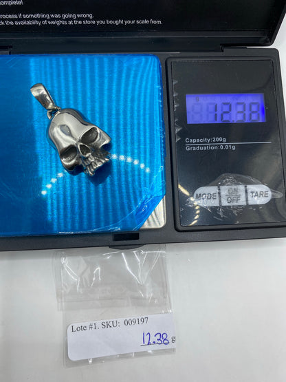 Dije Calavera de Plata 925 — Fundición Taxco — foto 6
