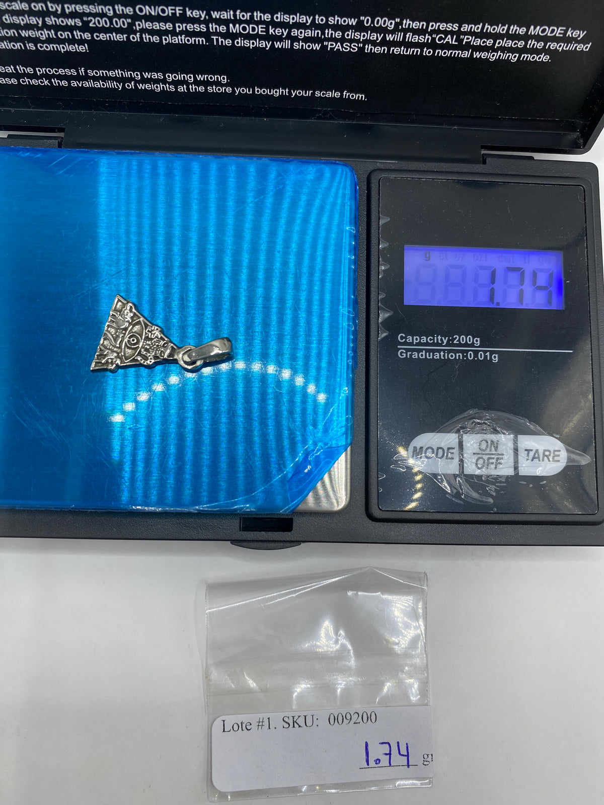Dije Prehispánico Ojo de Dios de Plata 925 — Taxco — foto 6