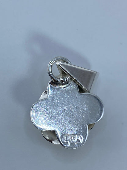 Dije Floral de Plata Calado — Taxco 925 — foto 5