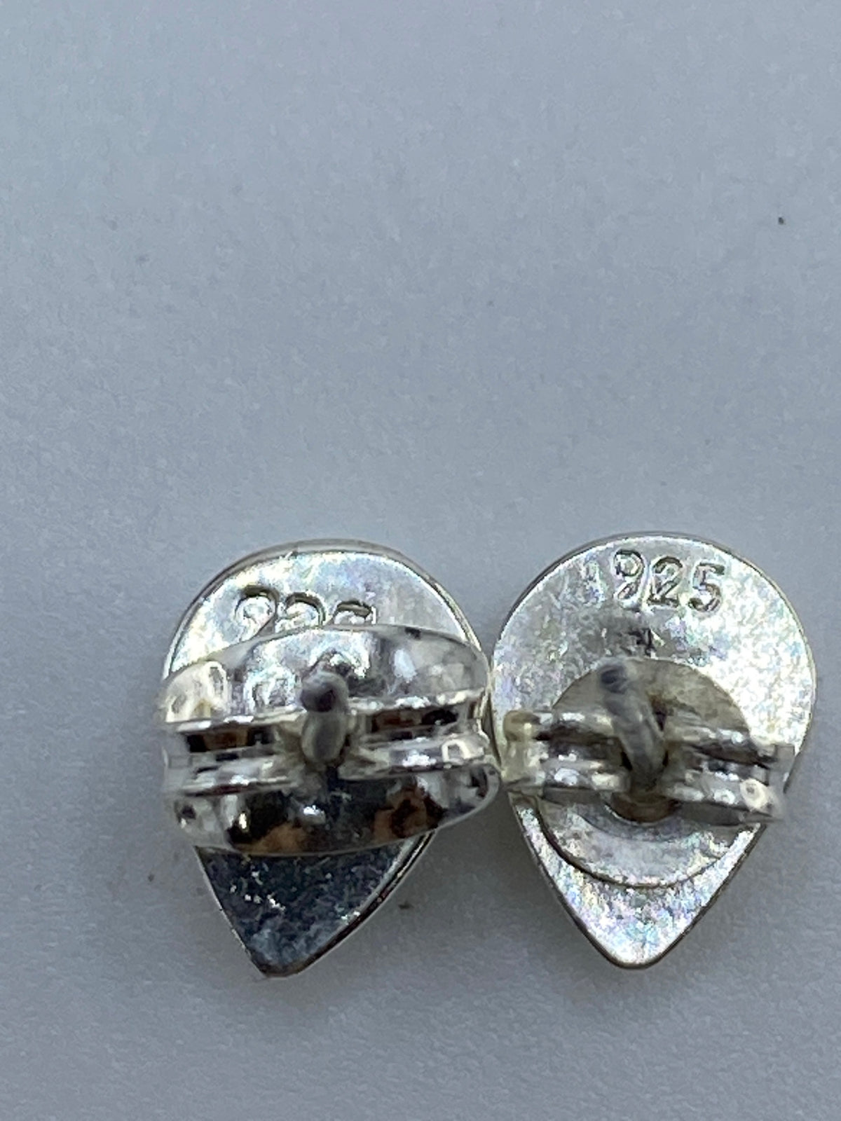 Aretes de Plata con Ópalo de Fuego Multicolor — Taxco 925 — foto 5