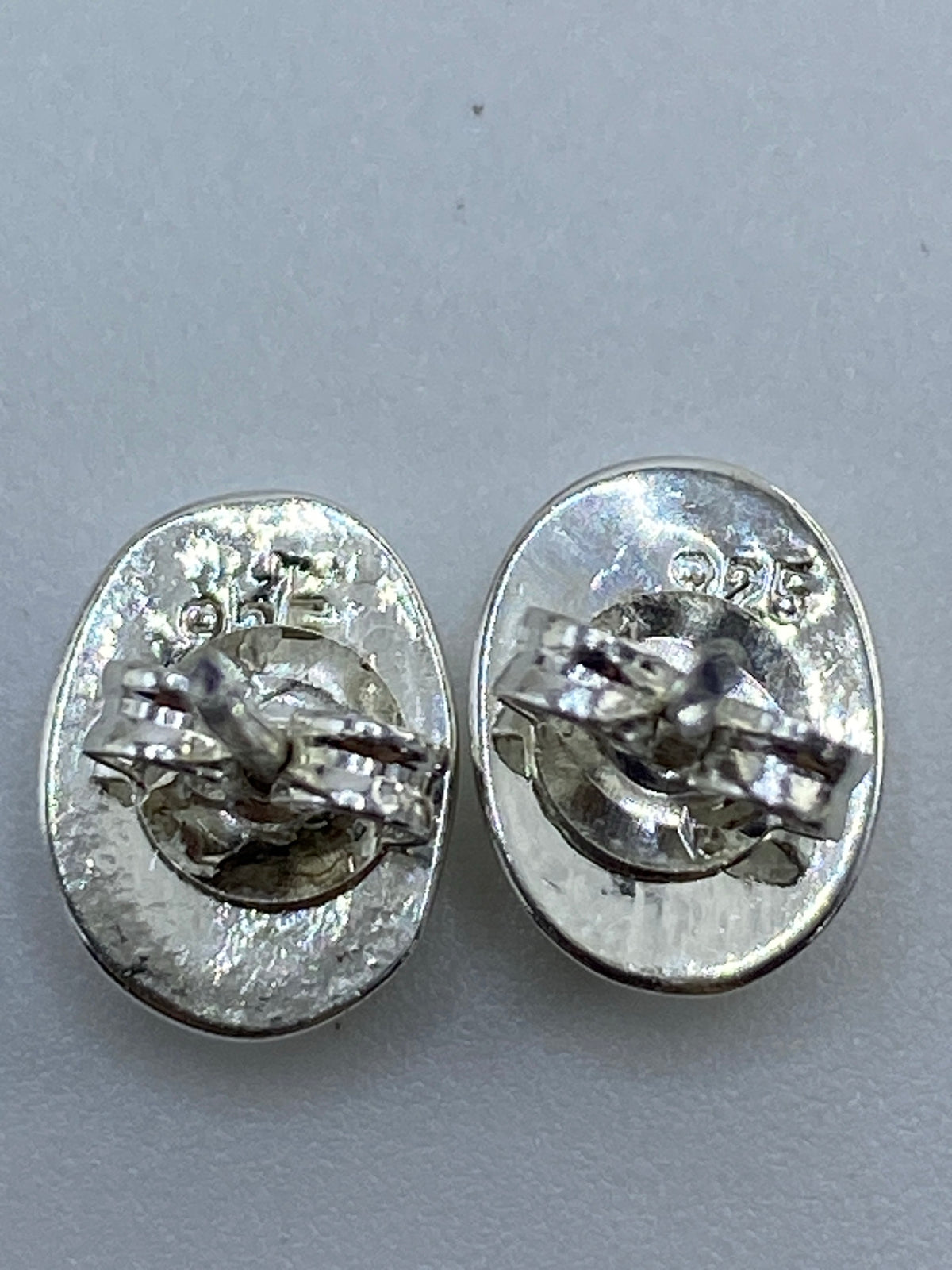 Aretes de Plata con Ópalo de Fuego — Taxco 925 — foto 5