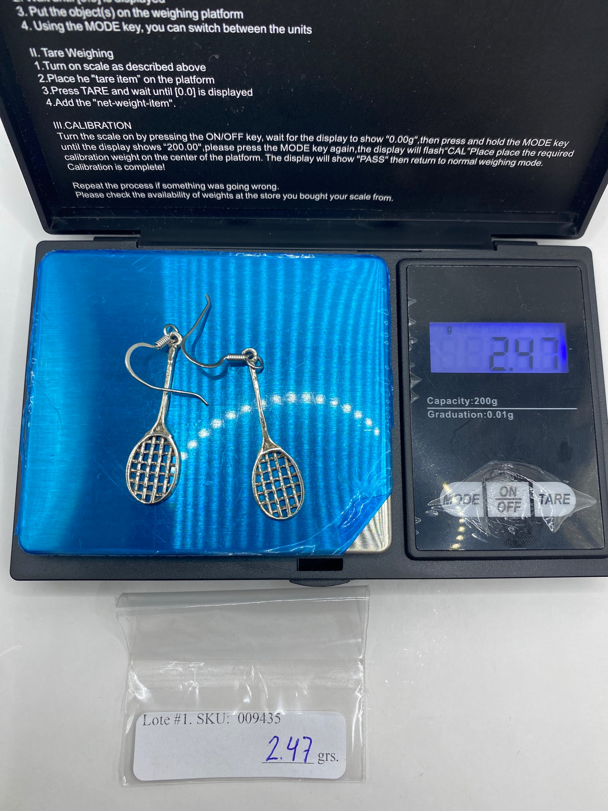Aretes de Plata Calado Raquetas — Taxco 925 — foto 6