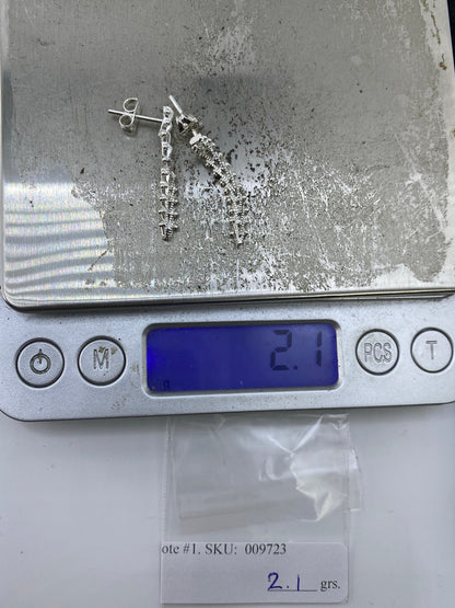 Aretes de Plata Minimalistas Alargados — Taxco 925 — foto 6