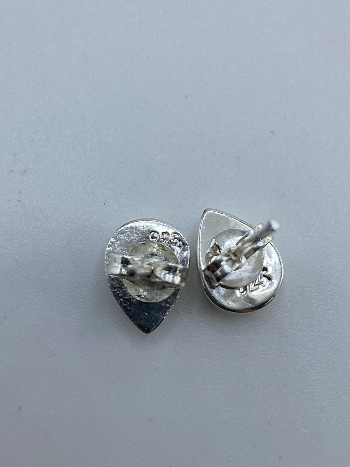 Aretes de Plata con Ópalo de Fuego — Taxco 925 — foto 5