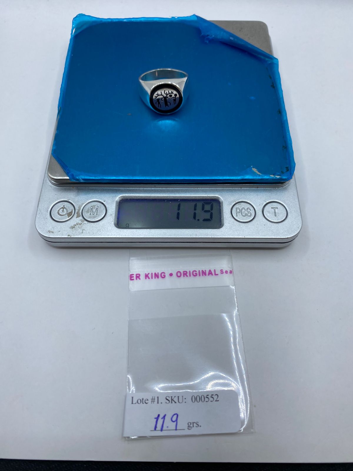 Anillo Árbol de la Vida en Plata .925 con Figuras Humanas
