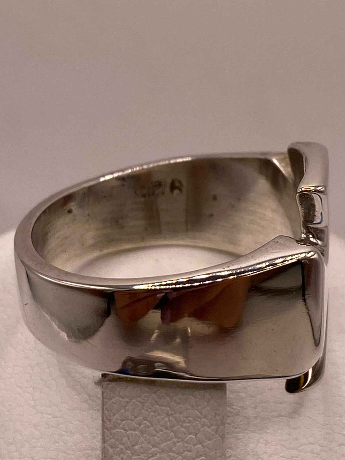 Anillo Artesanal en Plata con Cruz de Malta