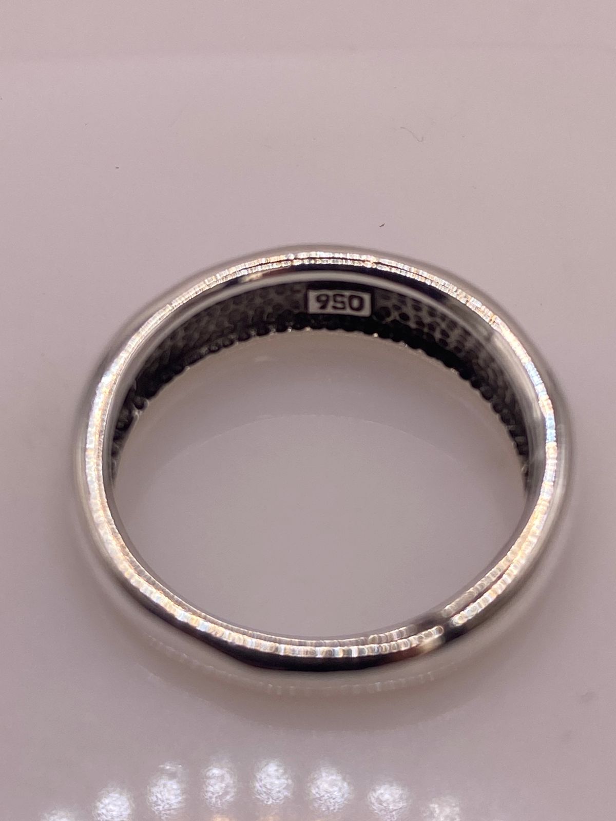 💍🔥 Anillo Artesanal de Plata 950 con Ópalo de Fuego