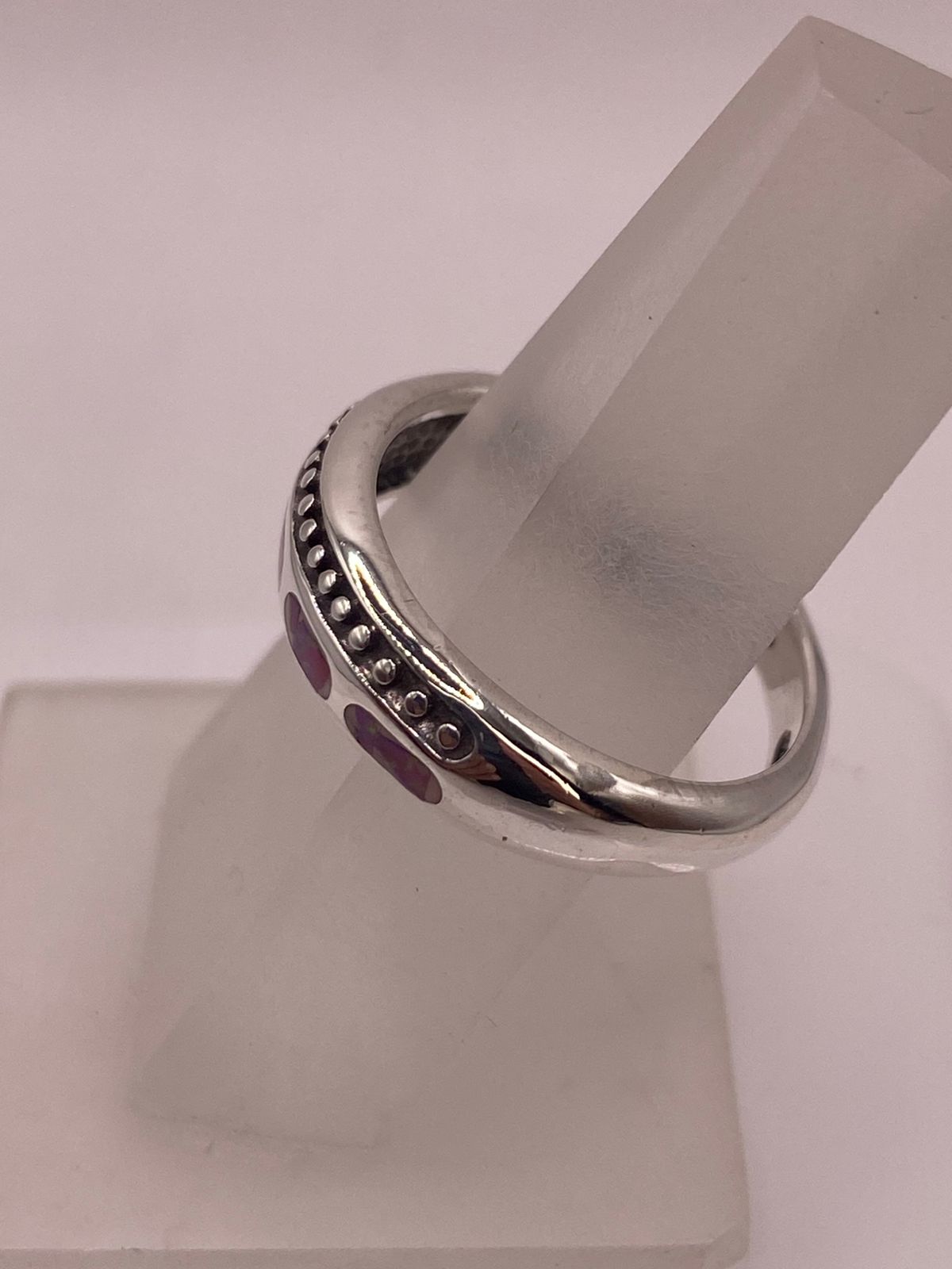 💍🔥 Anillo Artesanal de Plata 950 con Ópalo de Fuego