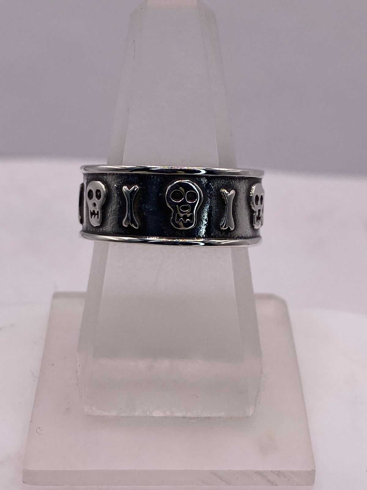 💀 Anillo Calaveras en Plata .925