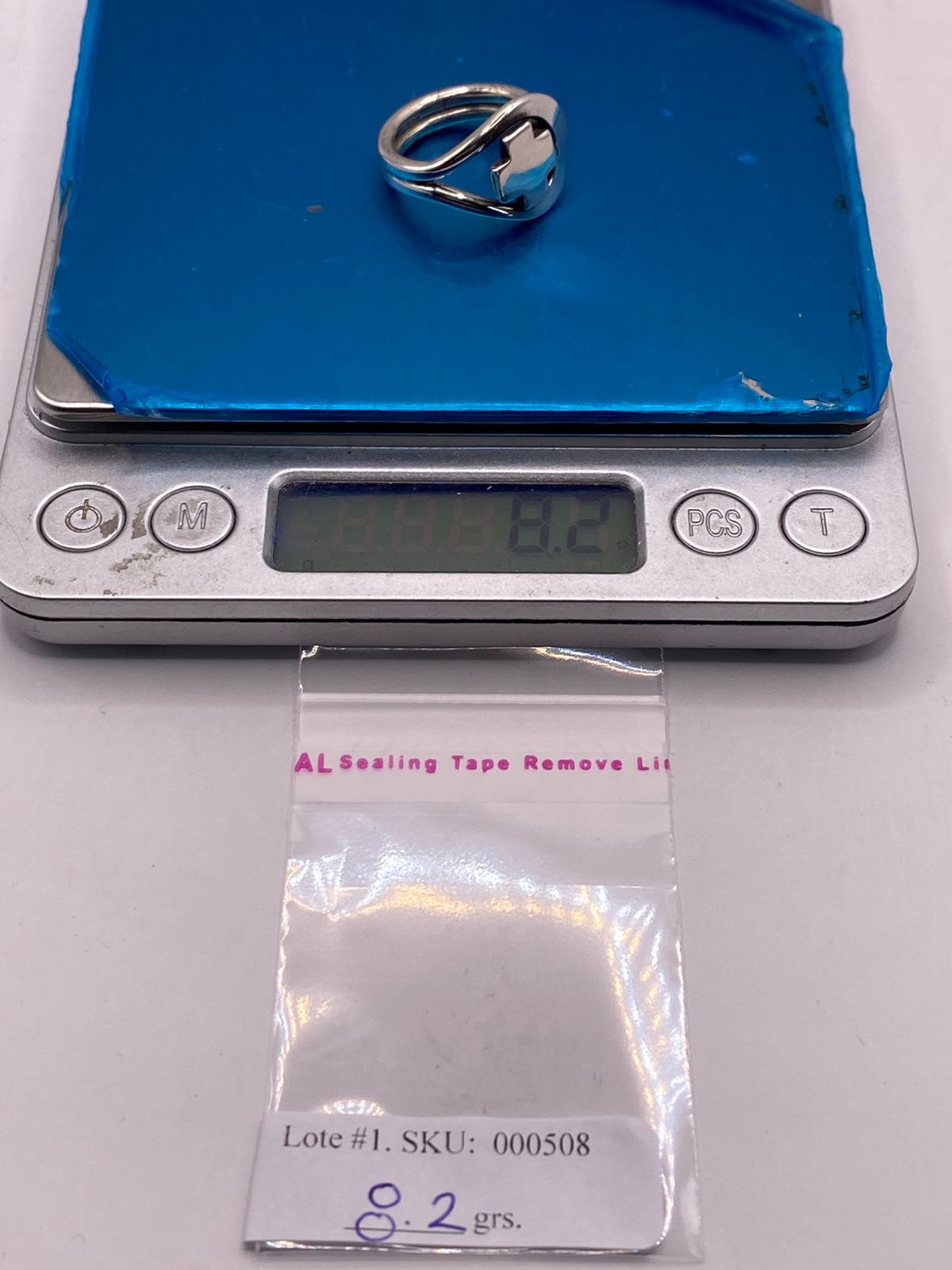 Anillo Cruz Moderna en Plata .925