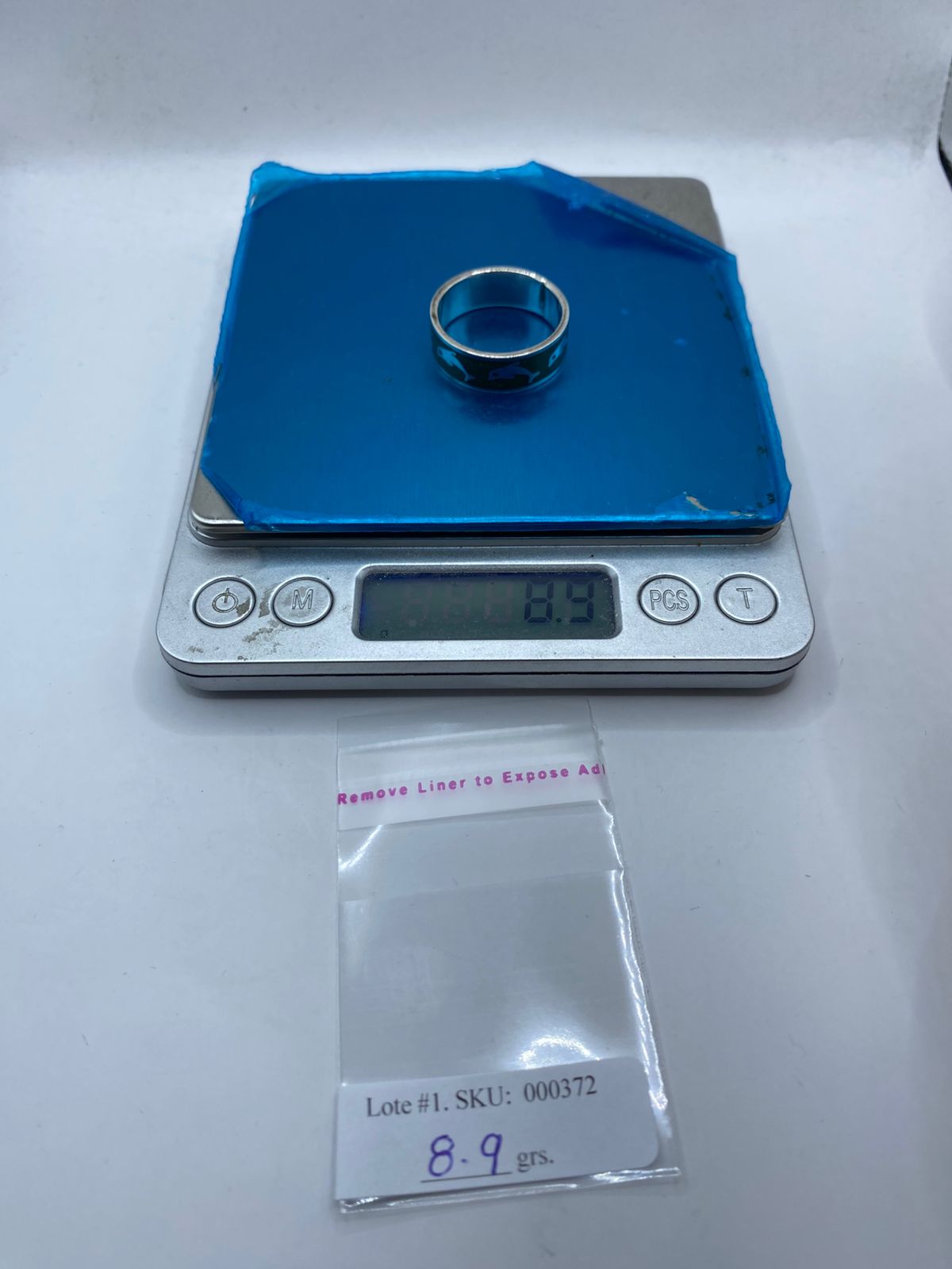 🐬💚 Anillo Delfines en Plata .925 con Malaquita Natural