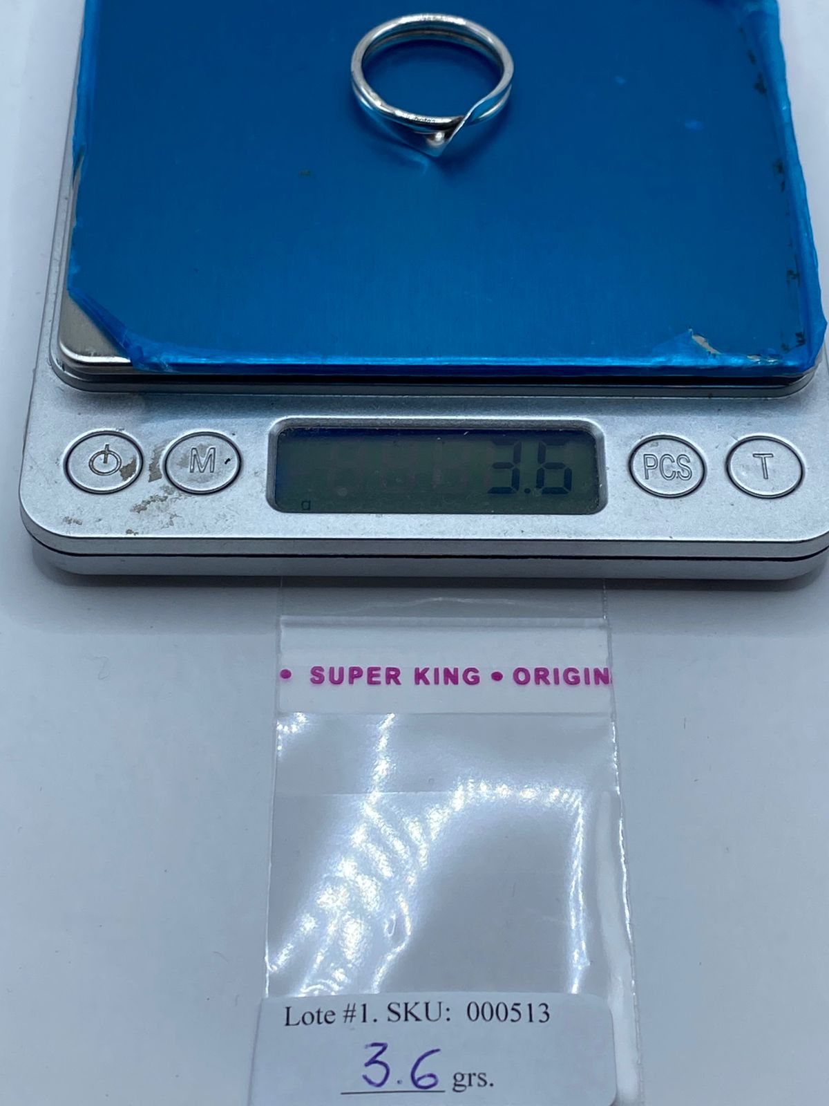 Anillo Doble Banda Entrelazada en Plata .925