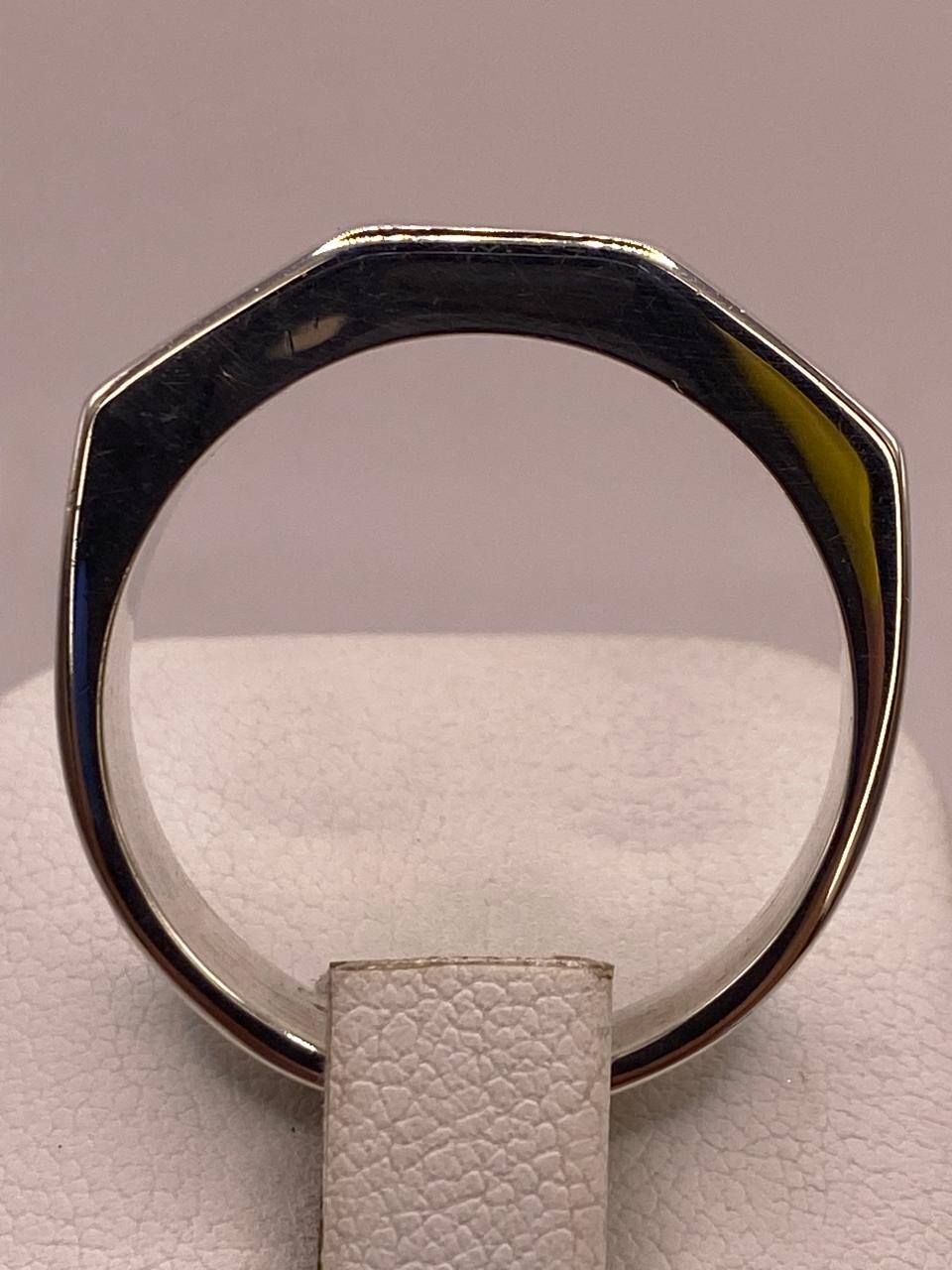 Anillo Geométrico Minimalista en Plata .925
