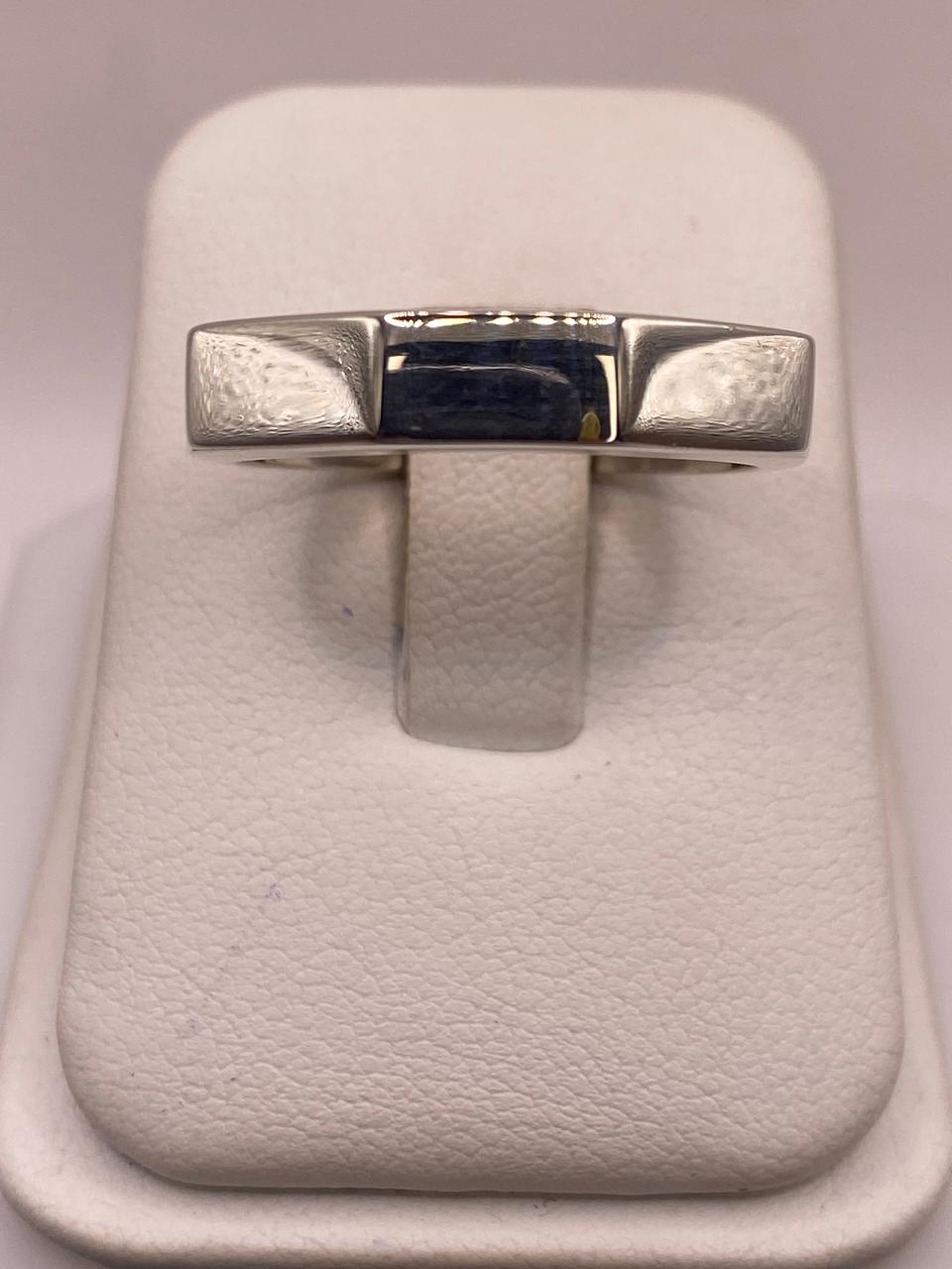 Anillo Geométrico Minimalista en Plata .925