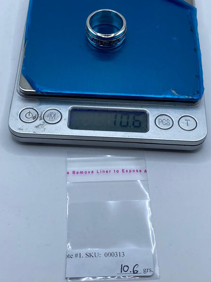 Anillo Giratorio Hoja de Maple en Plata .925, peso en gramos (báscula)