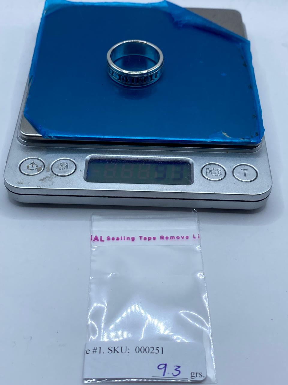 Anillo Giratorio de Plata Esterlina 925 con Símbolos de la Suerte