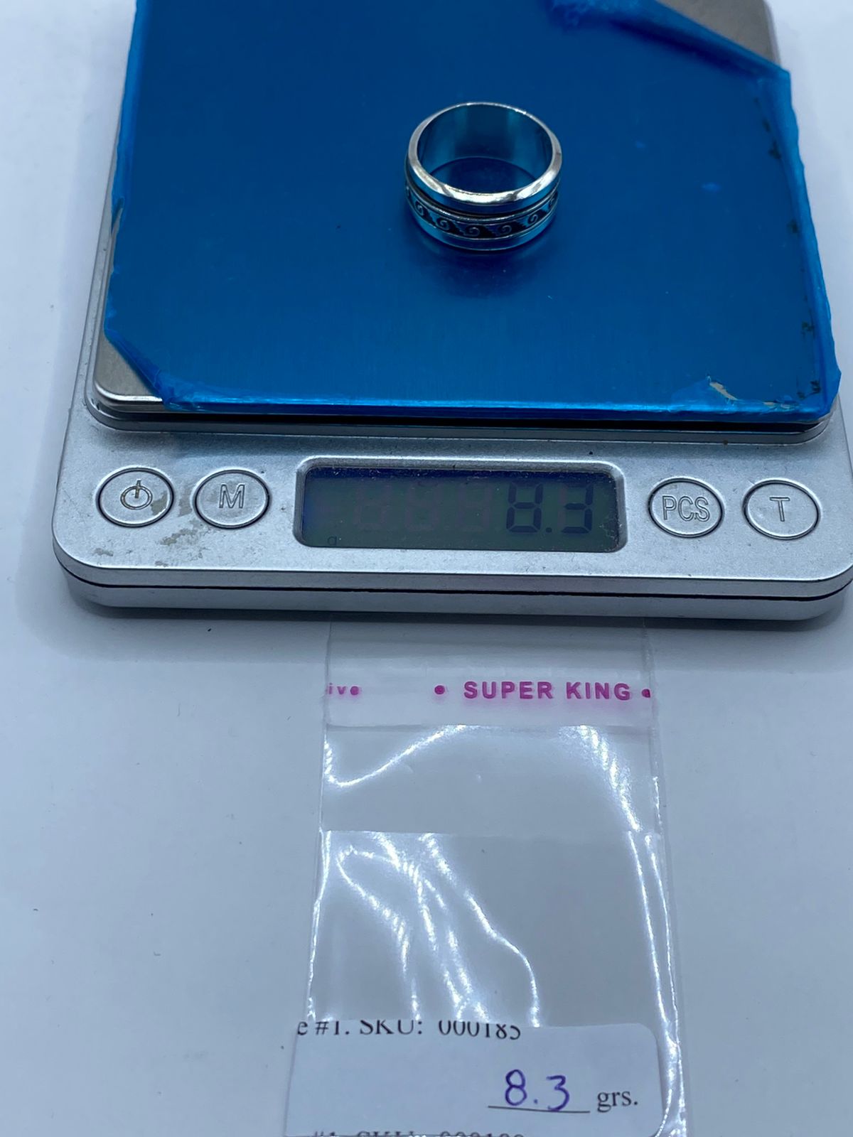 💍🌀 Anillo Giratorio de Plata 925 con Diseño Espiral Clási