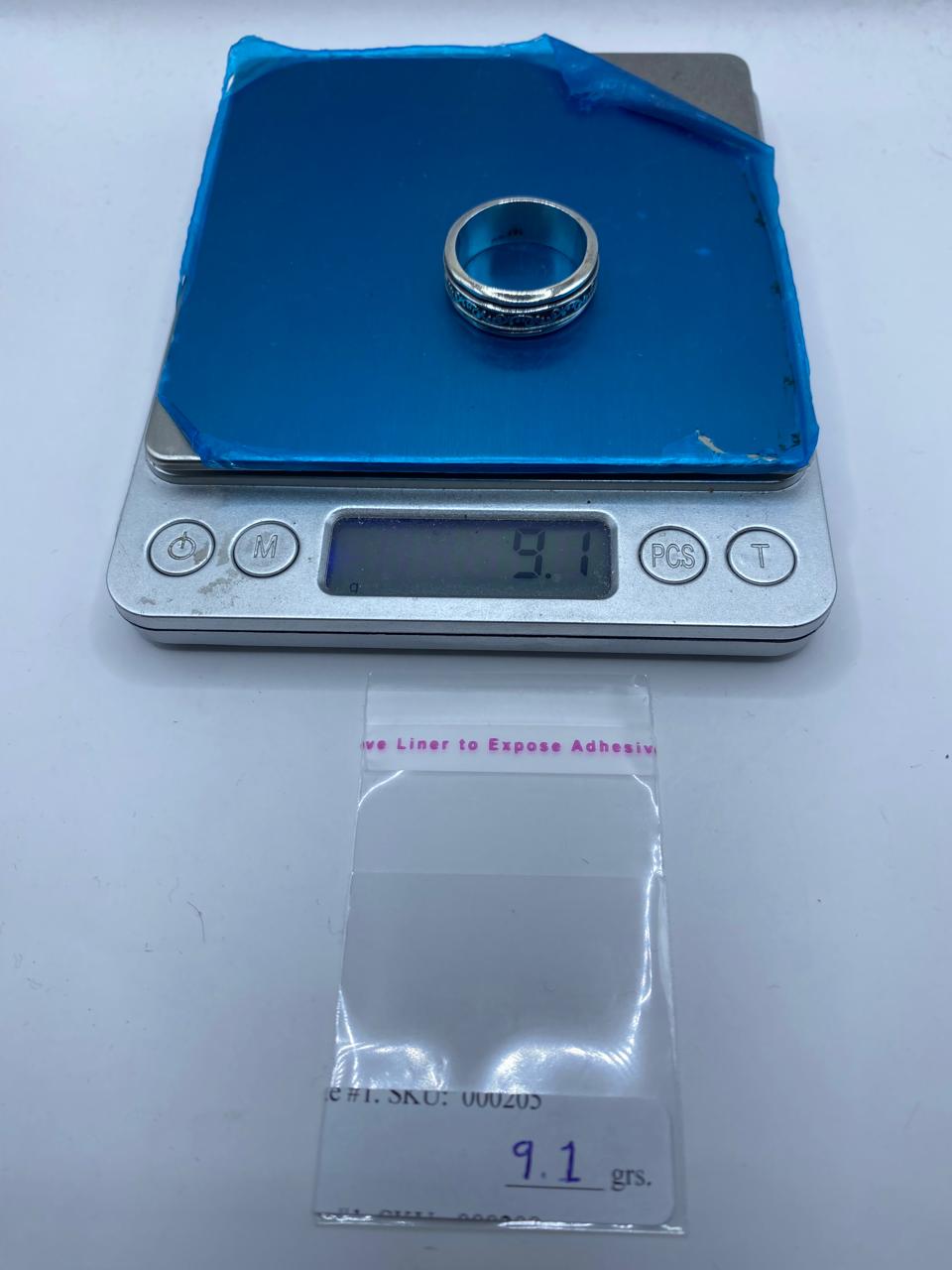 💍 Anillo Giratorio de Plata 925 con Diseño Floral Clásico