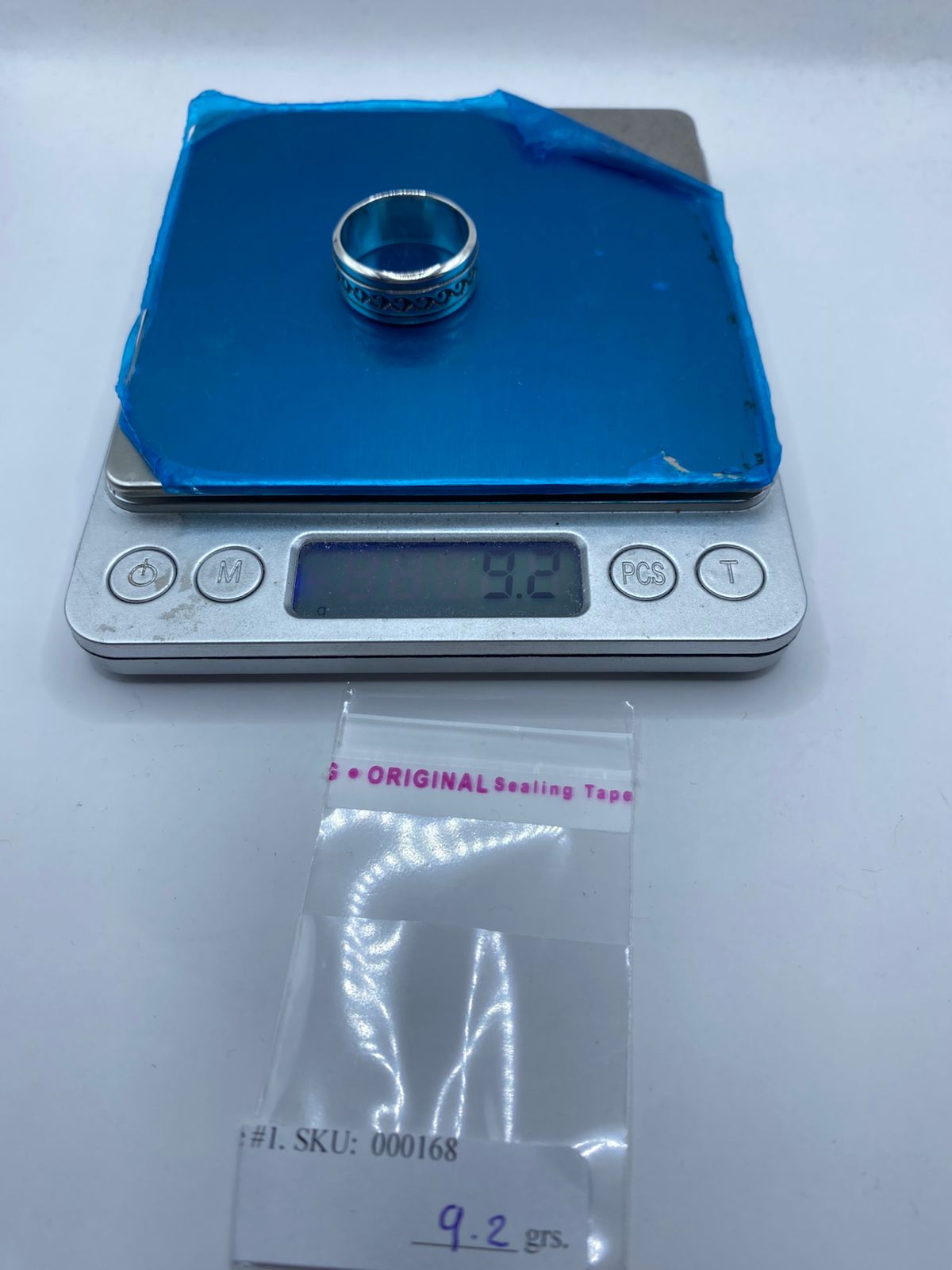 🌊💍 Anillo Giratorio de Plata 925 con Diseño de Olas