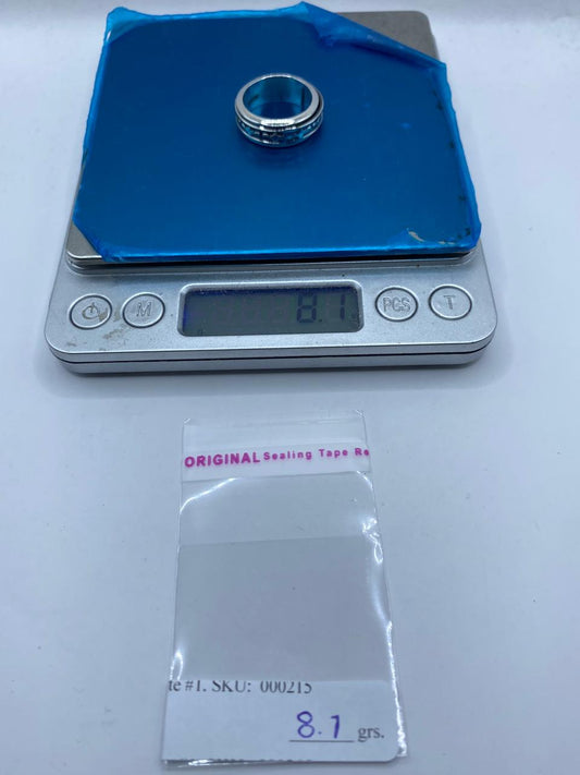 💍 Anillo Giratorio de Plata 925 con Diseño Floral Clásico