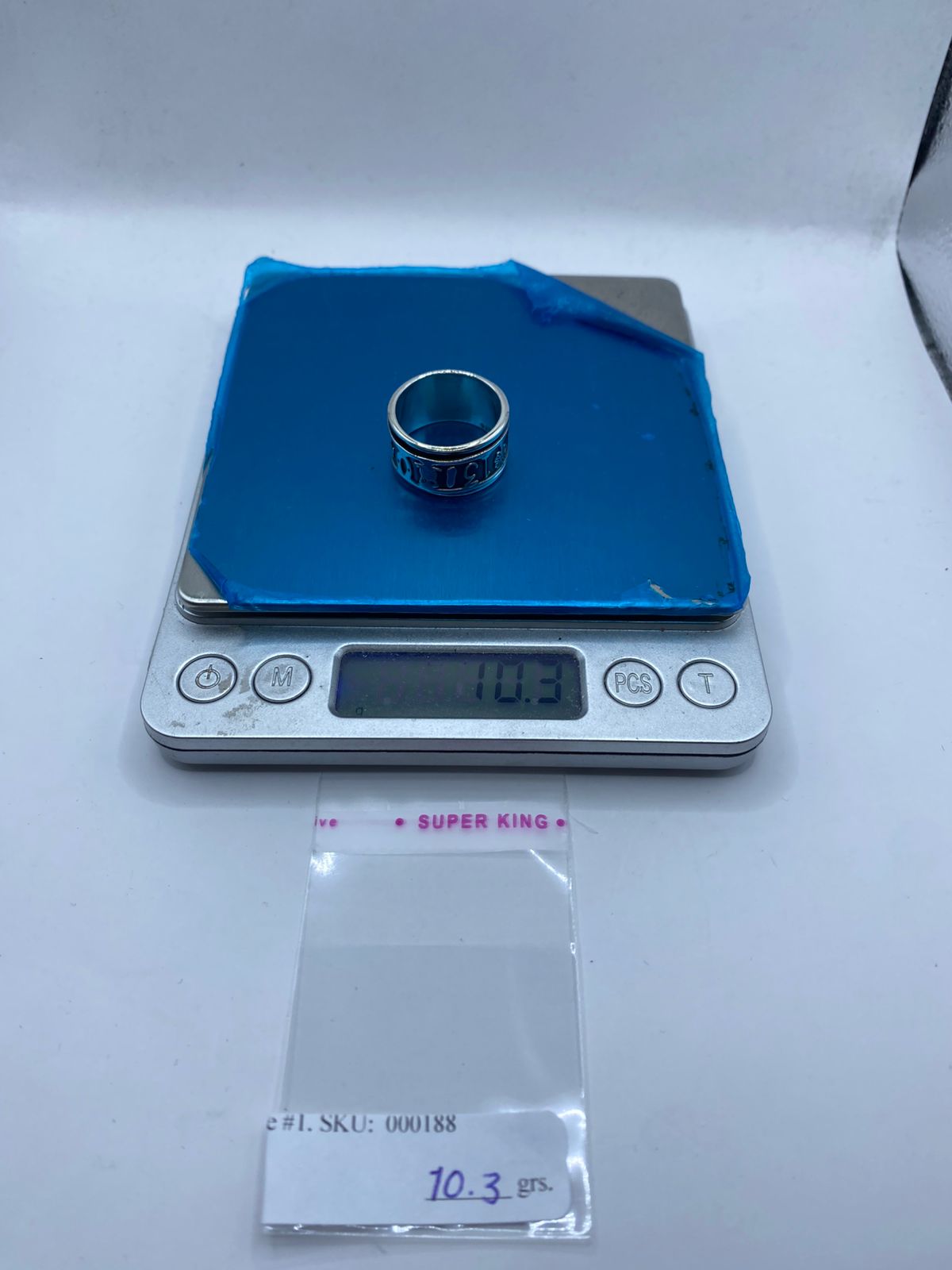 💍🔢🐘 Anillo Giratorio de Plata 925 con Elefantes y Número 13