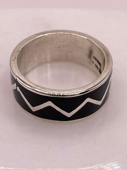Anillo Greca Contemporánea en Plata .925 – Diseño Geométrico