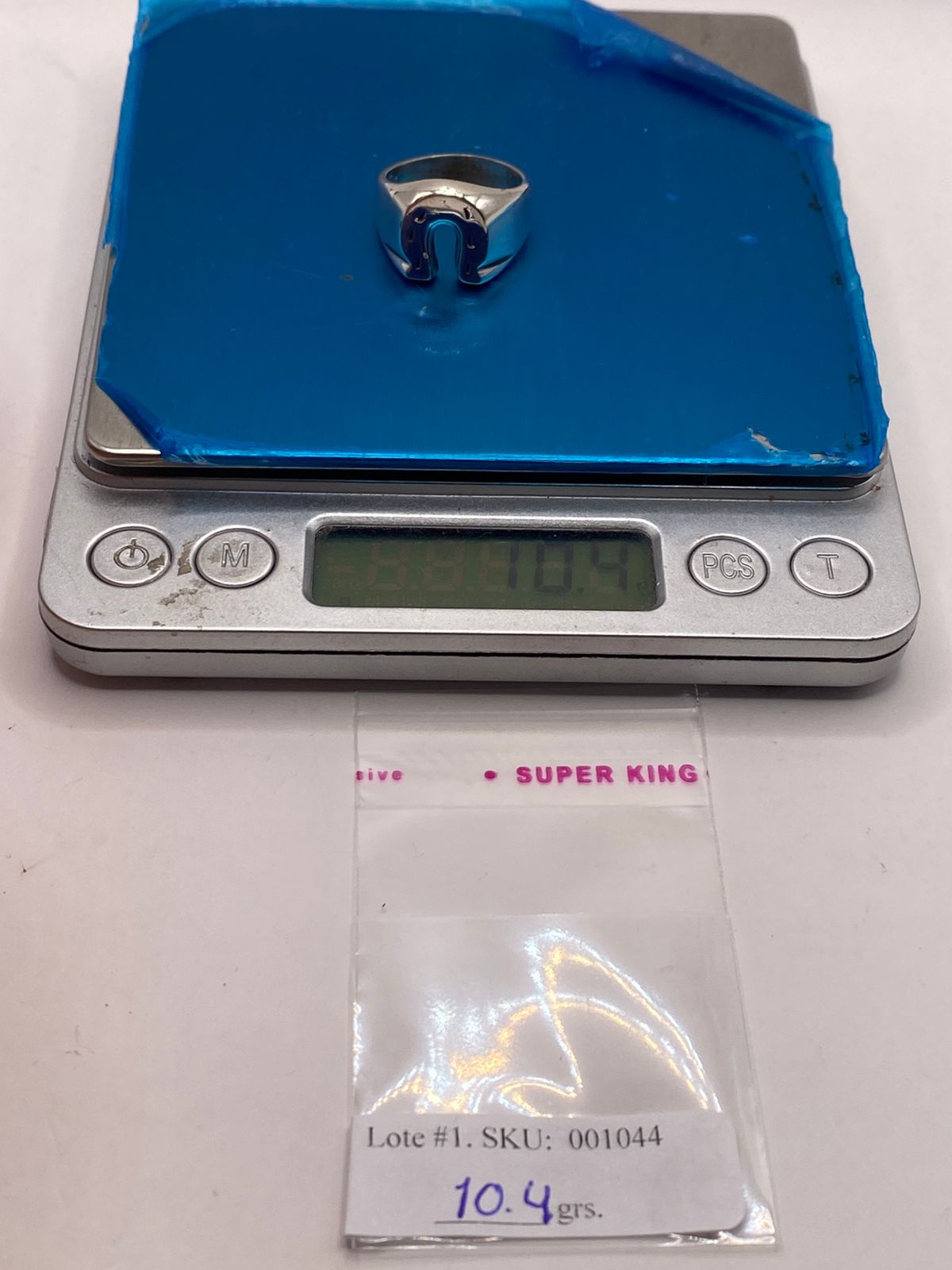 Anillo de Herradura en Plata .925