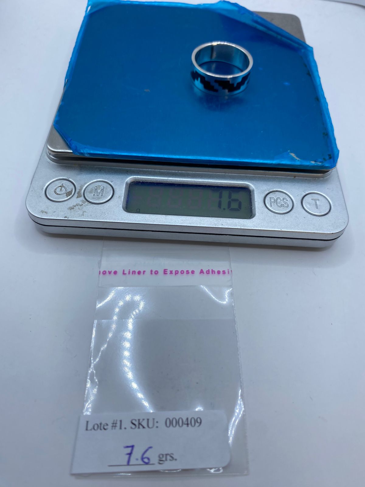 Anillo Inspirado en Pirámide de Plata .925