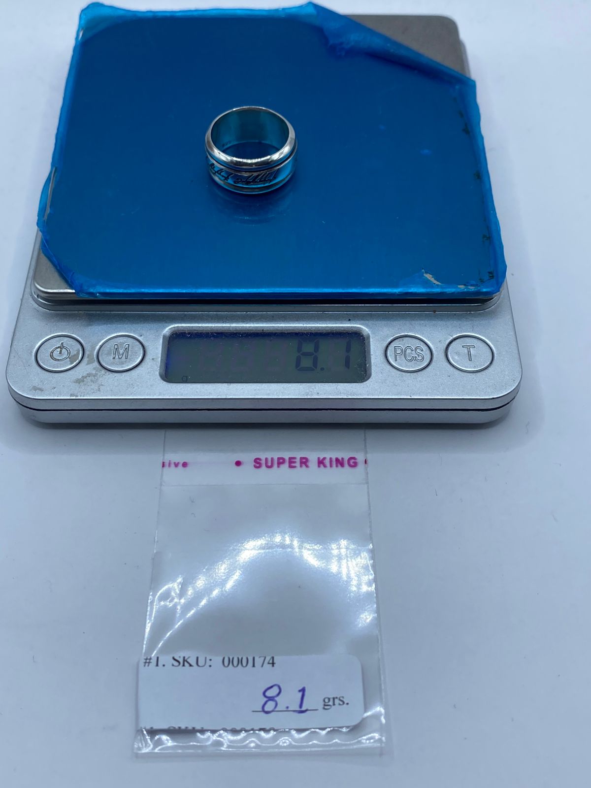 💍🔥 Anillo Inspirado en El Señor de los Anillos – Plata 925 con Inscripción Élfica