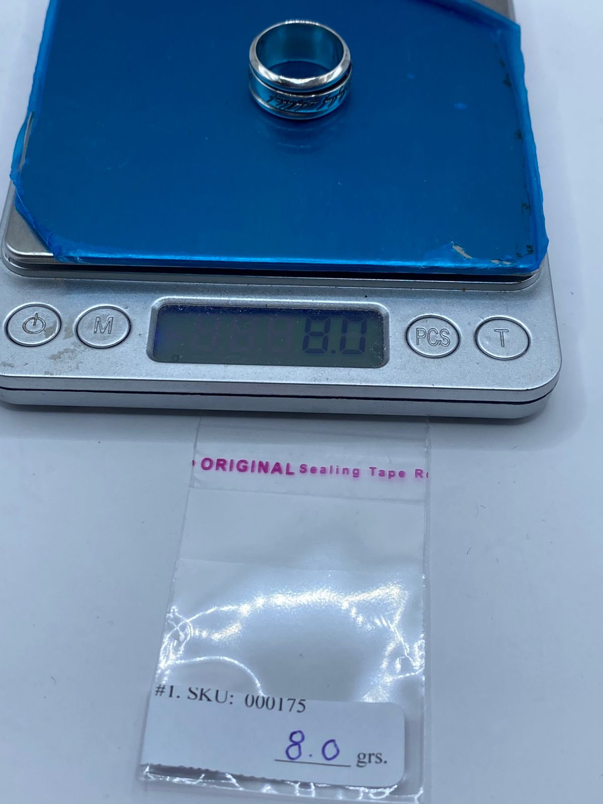 💍🔥 Anillo Inspirado en El Señor de los Anillos  – Plata 925 con Inscripción Élfica