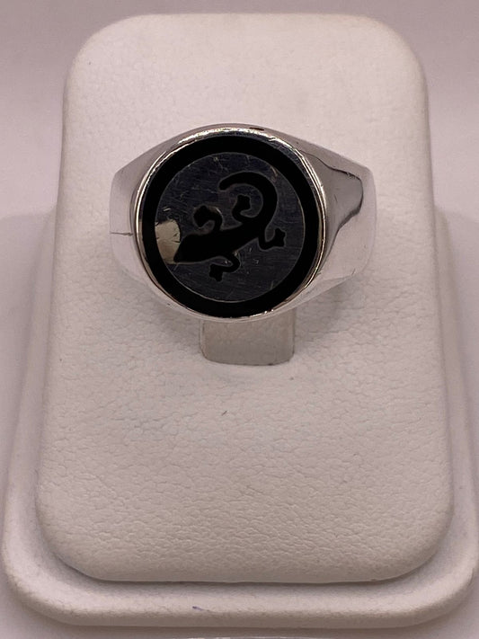 Anillo Lagartija en Plata .925