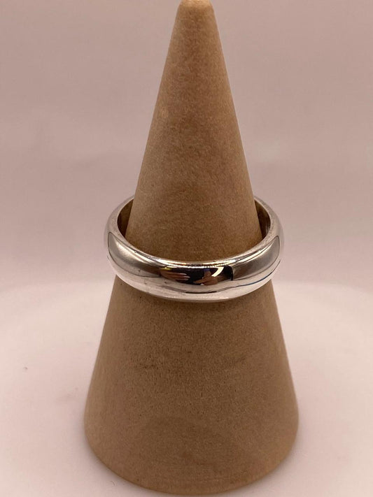 Anillo Liso  Argolla en Plata .925