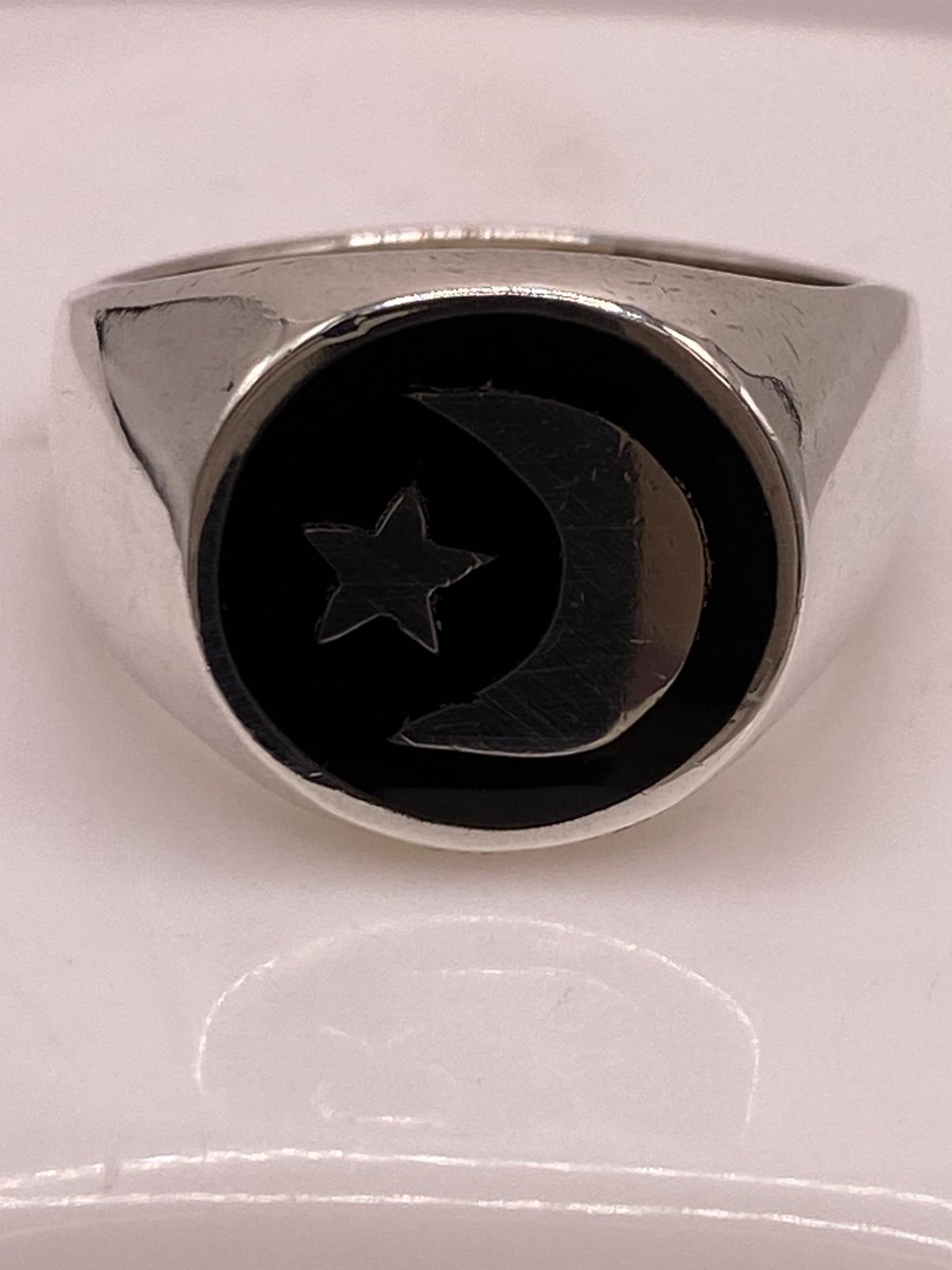 Anillo Luna y Estrella en Plata .925