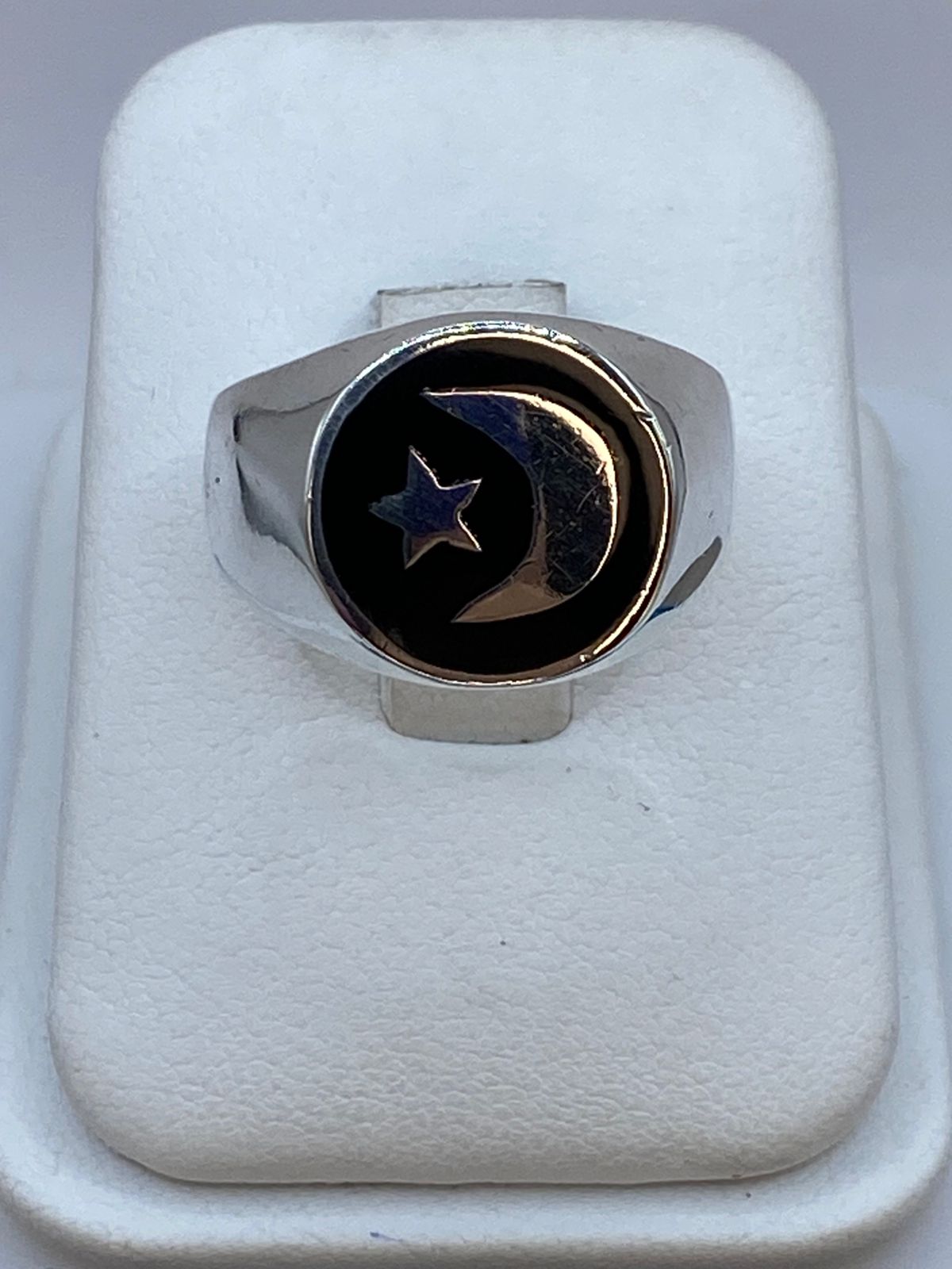Anillo Luna y Estrella de Plata .925