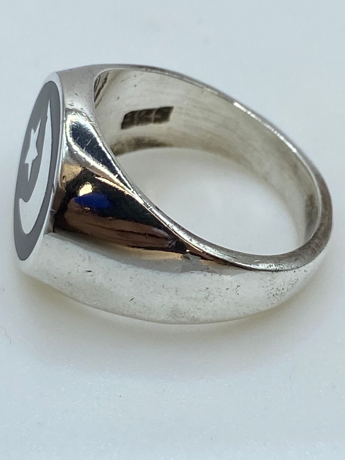 Anillo Luna y Estrella de Plata .925