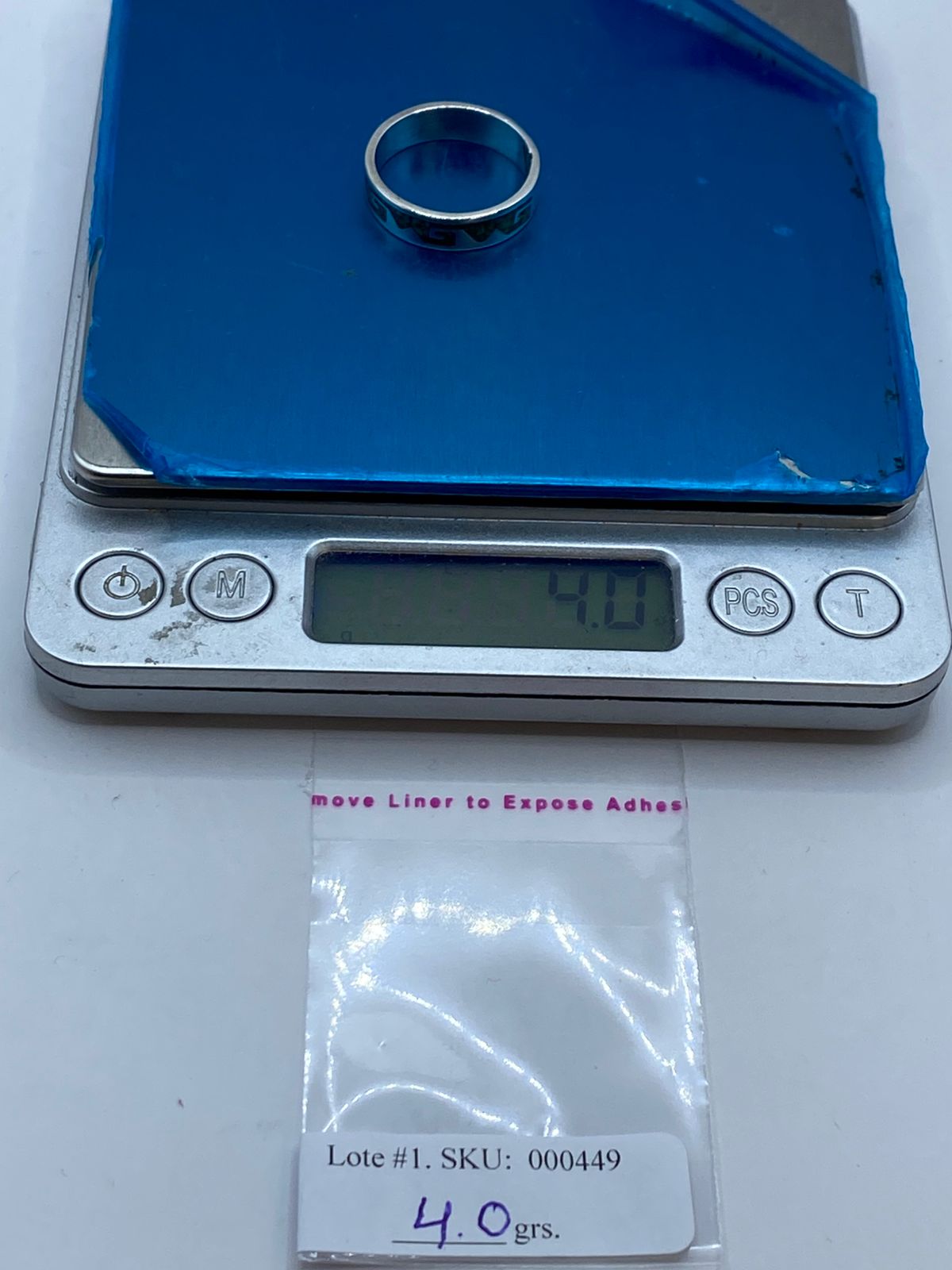 Anillo de Malaquita con Grecas Caladas en Plata .925