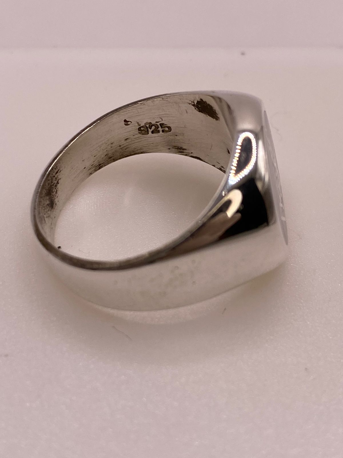 Anillo Masónico Compás y Escuadra en Plata .925