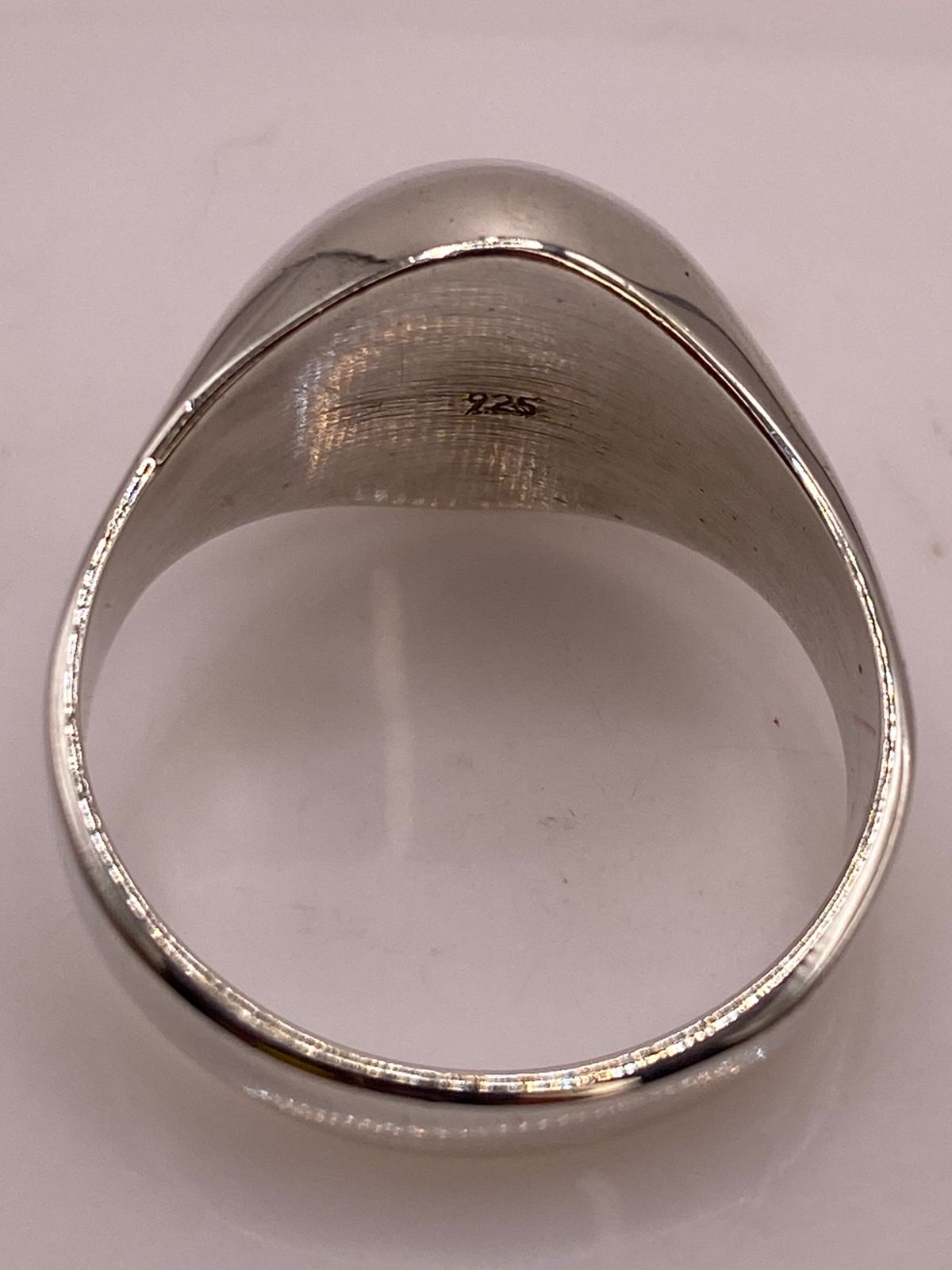 Anillo Orgánico de Plata Ley .925