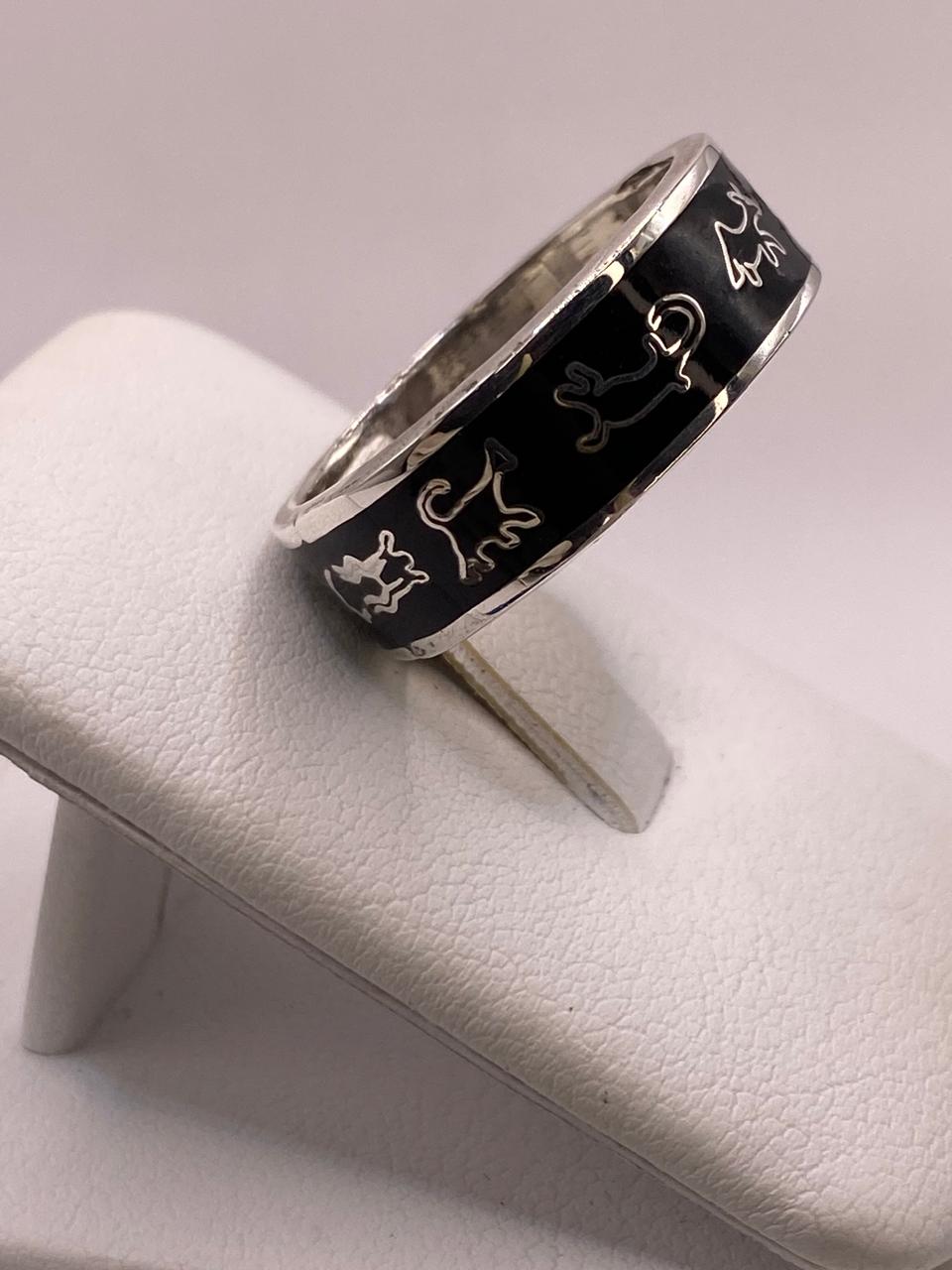 Anillo de Plata .925 con Figuras de Animales