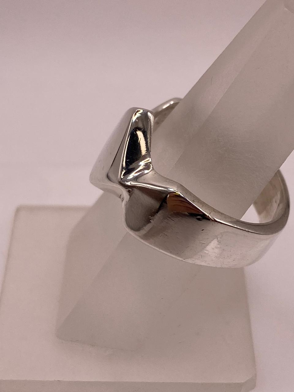 Anillo Rombo Liso en Plata .925