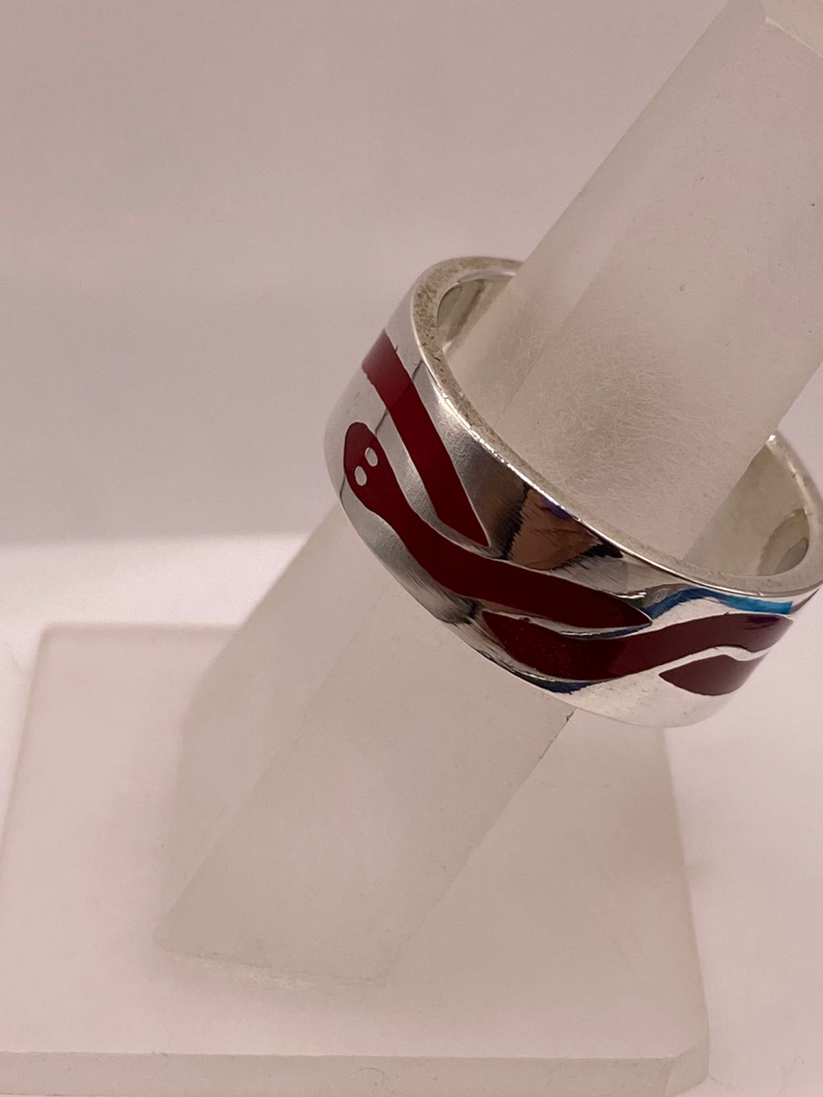 🐍 Anillo Serpiente de Plata .925
