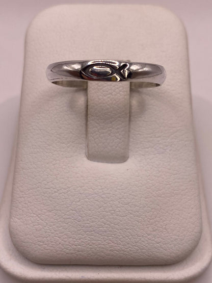 Anillo con Símbolo de Pez (ichthys) en Plata .925 — detalle de acabado