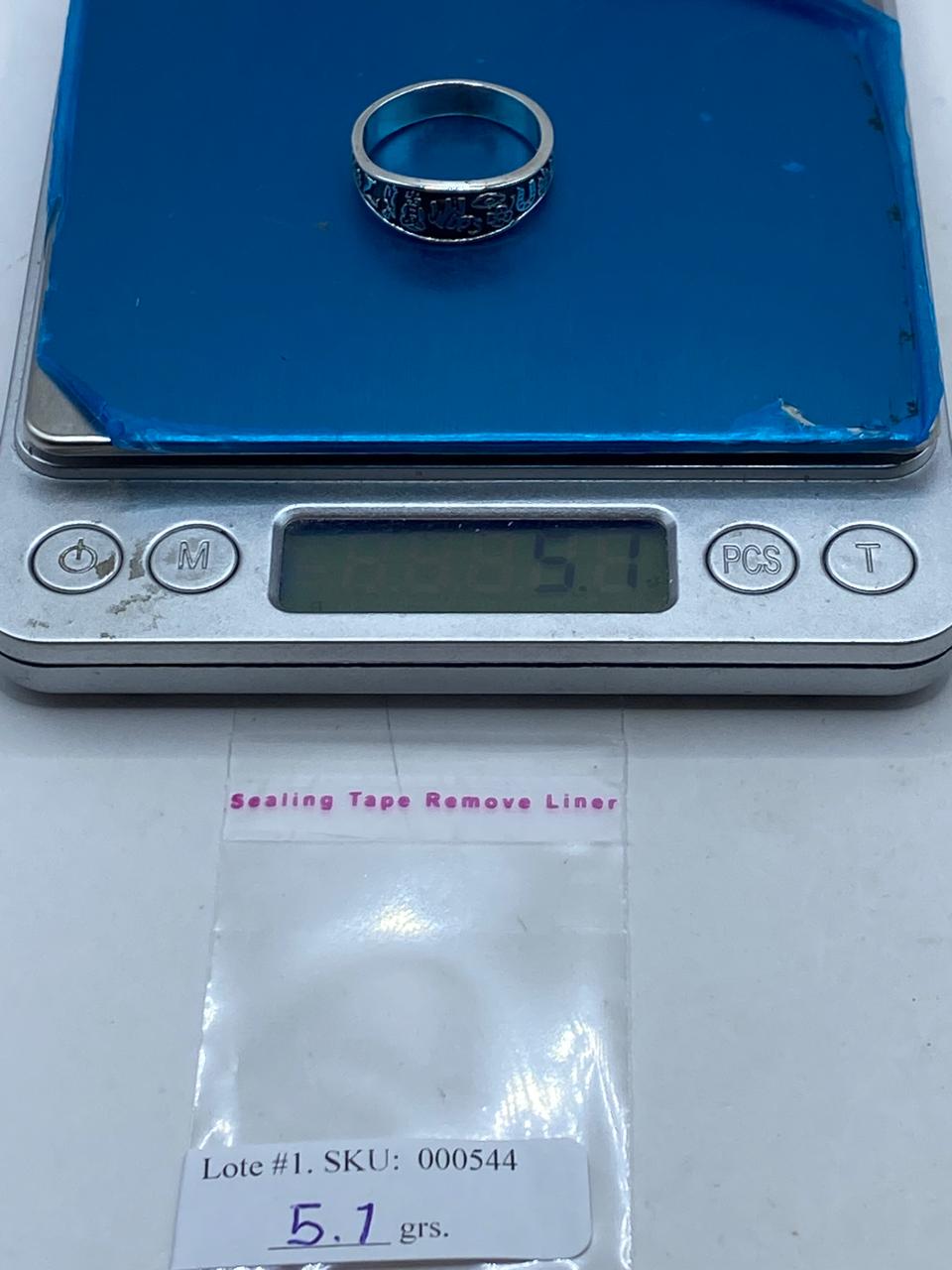 Anillo Símbolos de la Suerte en Plata .925