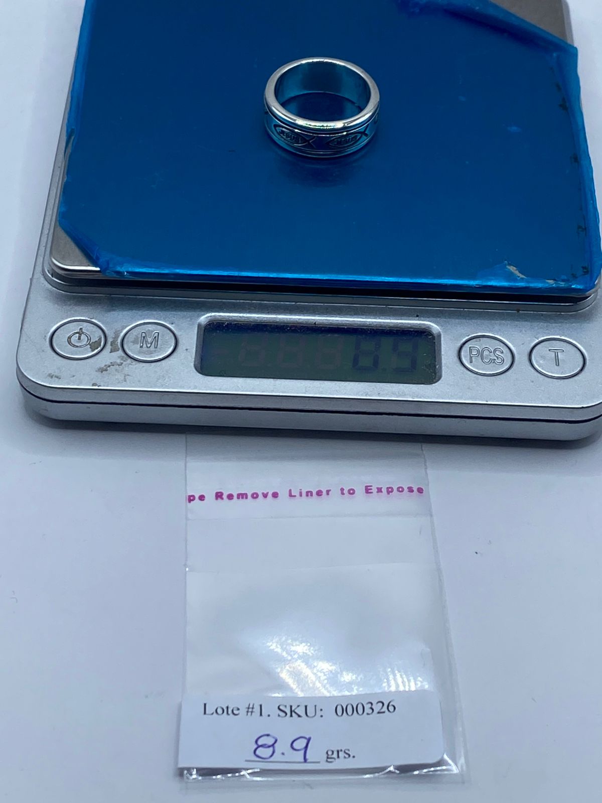 ✝️💍 Anillo Spinner de Plata .925 “jesús” con Símbolo Ichthys